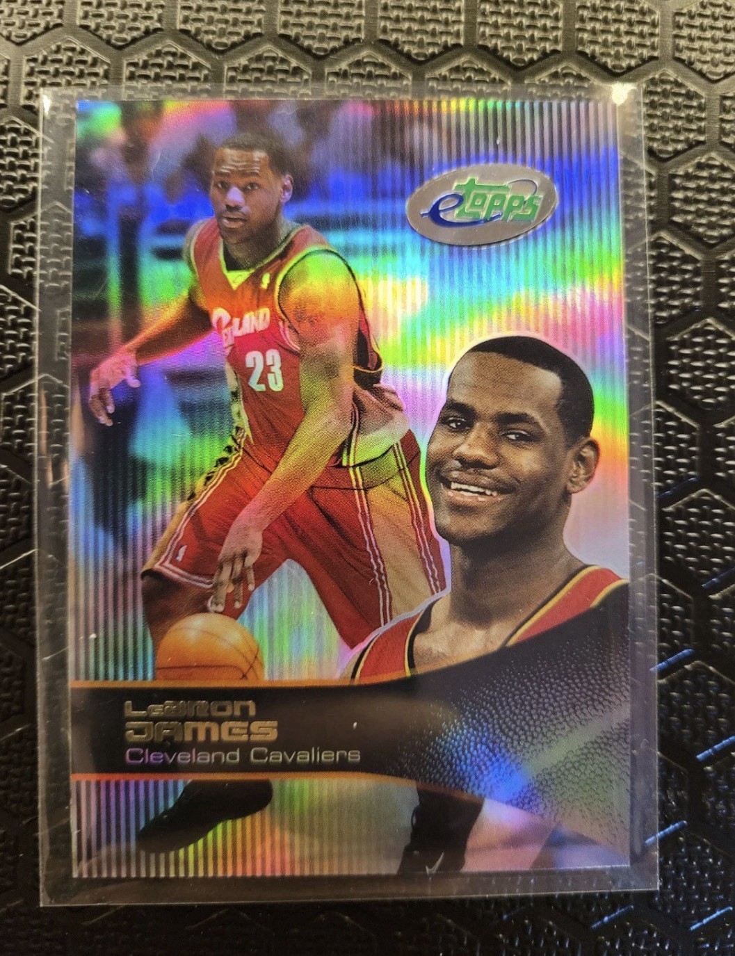 2003-04 eTopps - LeBron James #43 Correct eTopps Logo (RC)