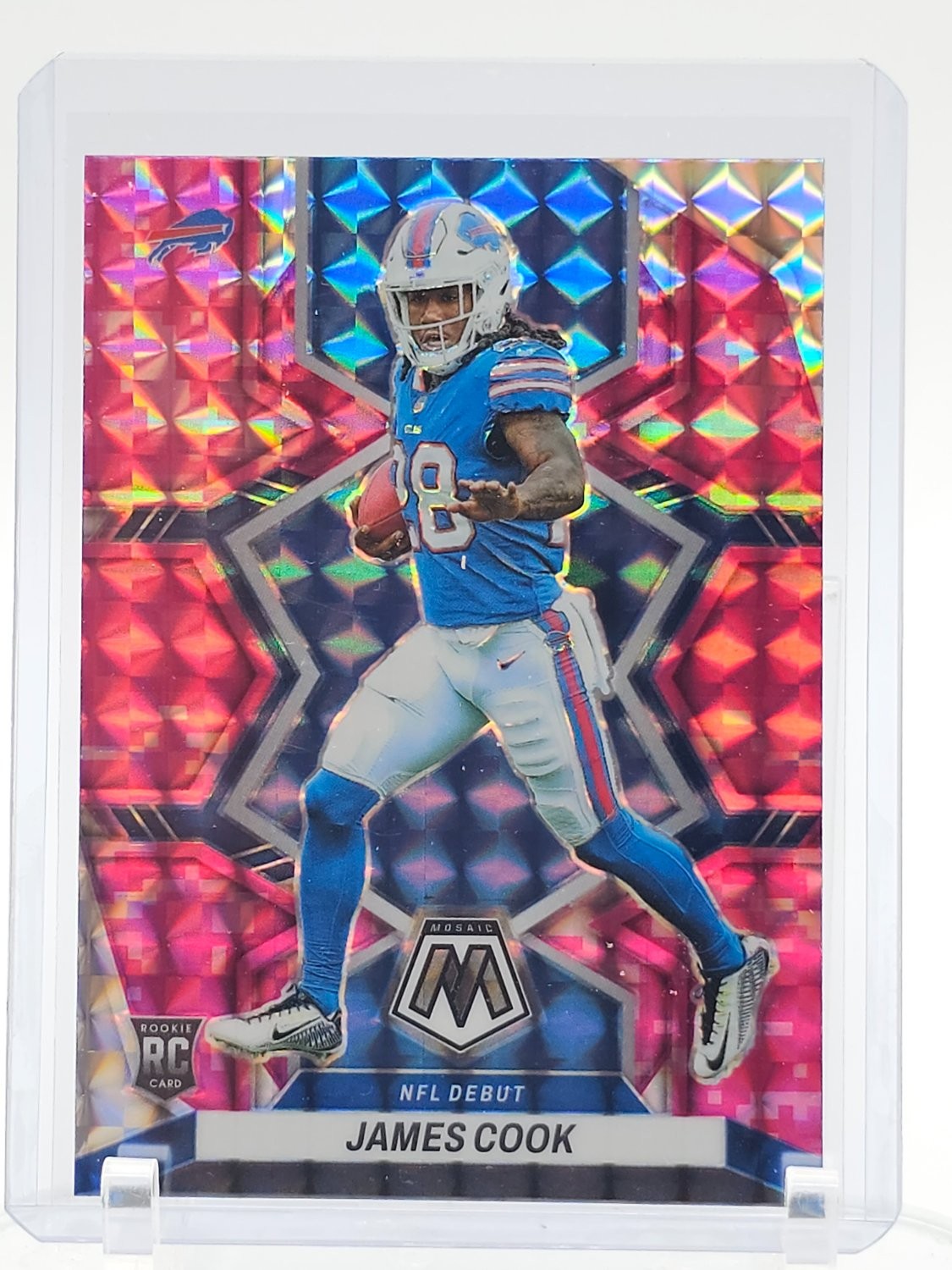 James Cook Panini Mosaic #285 Pink Camo