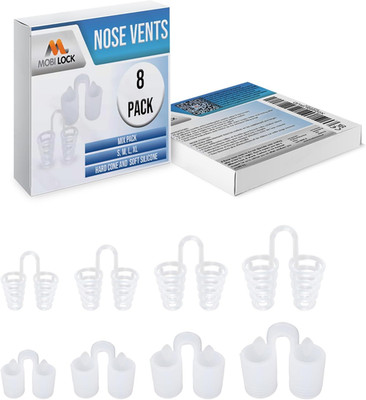 Nose Vent Sinus Relief Dilator (Pack of 8 Various Sizes) - a Simple Solution for