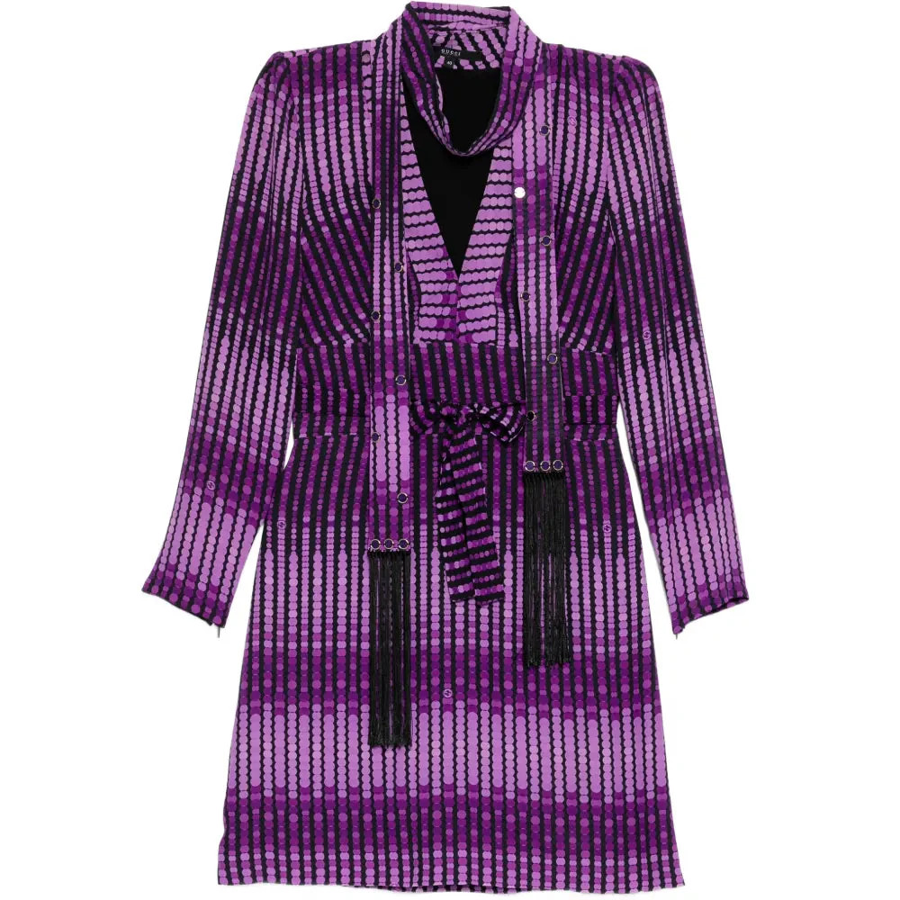 Gucci Abstract Print Dress