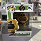 Funko Pop! Dug With Medal Dug Days Dug #1093 Vinyl Figure Pixar Animation F1