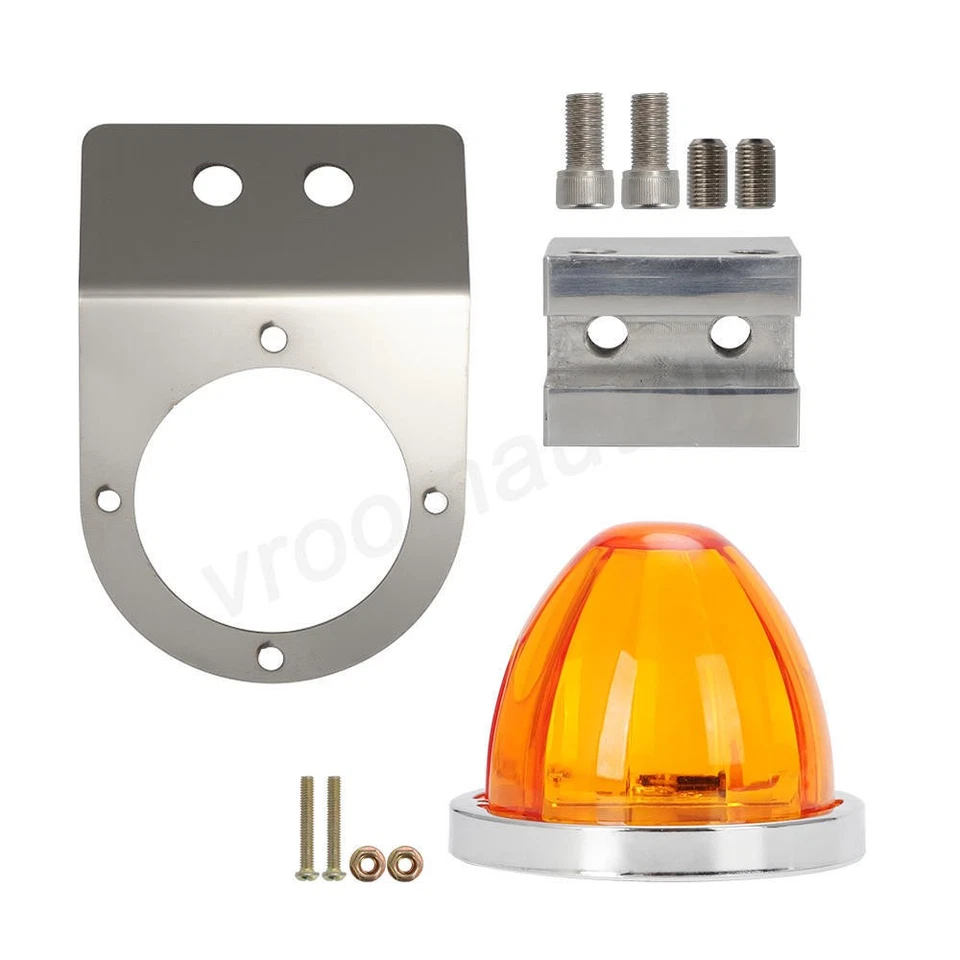 6Sets Universal Watermelon Under Glow Frame Bracket Angled Mount Clamp LED Light - Image 3 of 4