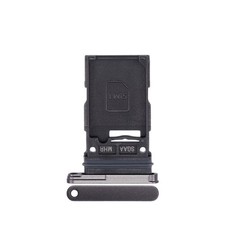 Single SIM Card Tray Holder Replacement for Samsung S23 FE 5G Black Graphite