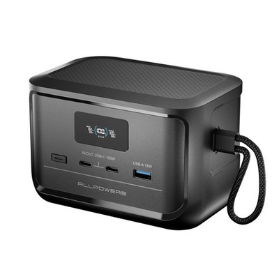 ALLPOWERS P100 Portable Power Station 99WH USB-C 100W Fast Charging Battery LFP