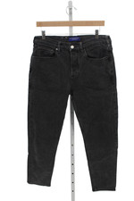 Scotch Soda Mens Black Tapered Cotton Jeans Size 32