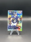2025 Topps Chrome Football NFL  Jaxson Dart Rookie (RC) Refractor 1975 NY Giants