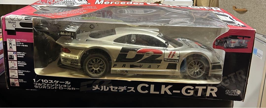 メルセデス CLK-GTR 10/1 フルファンクション ラジオコントロールカー Mercedes Clk-Gtr Rc Car 1/10 Scale Full Function Radio
