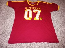 Gryffindor Quidditch Jersey Shirt Wizarding World Of Harry Potter Universal XL