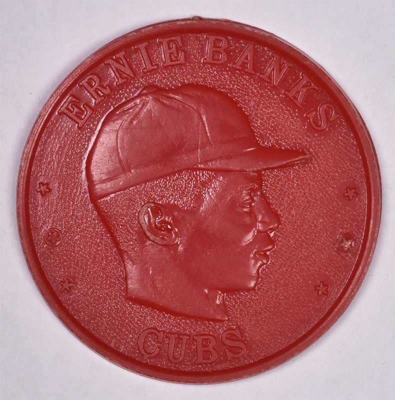 1960 Ernie Banks - Armour Baseball Coin 