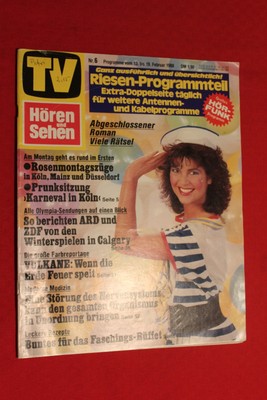 5296 TV Hören und Sehen 1988 6 Karneval Köln Colonia Duett * Elenore Weisgerber