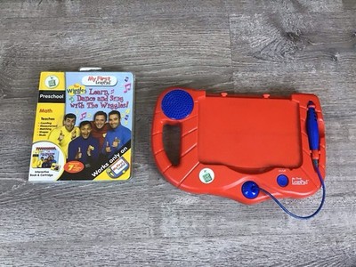 LeapFrog My First LeapPad Red Learning Console System TESTED WORKS The Wiggles