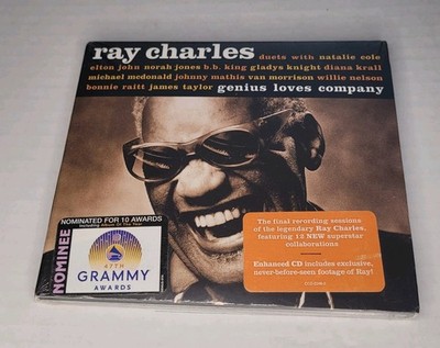 Ray Charles   Genius Loves Company CD 2004 Grammy Nominated Duets Jazz Blues