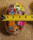 1 x 6" & 4 x 4.5" German Papier-Mâché Easter Egg Candy Boxes, Echt Erzgebirge  — photo 10