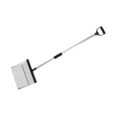 Manure Fork Horse Stable Manure Rake for Grass and Hay Farm