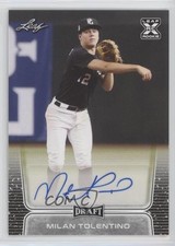 2020 Leaf Draft Auto Milan Tolentino #BA-MT1 Auto 0w8