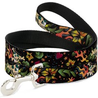 "Dog Leash Death Or Glory CLOSE-UP Black Wide 1.5\" (Us Import)"
