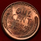 Uncirculated Red 1944-D Denver Mint Copper Lincoln Wheat Cent — photo 2