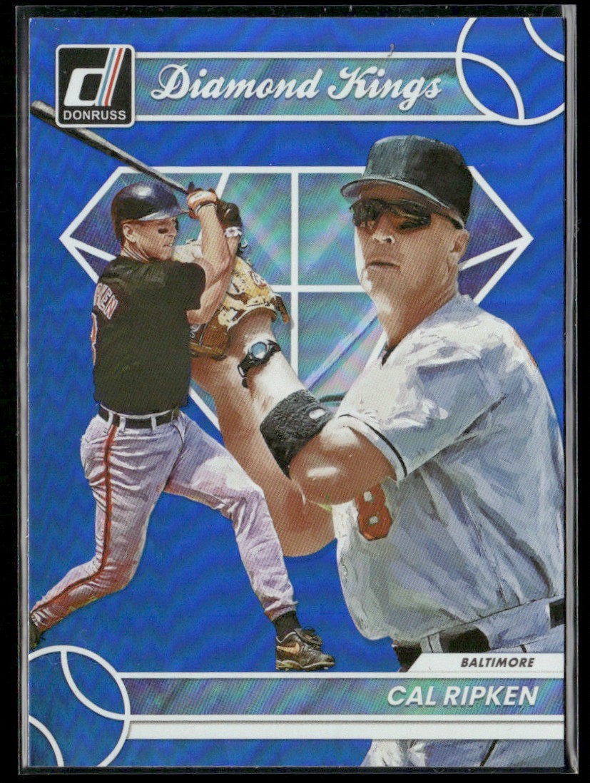 2023 Donruss Holo Blue Cal Ripken Baltimore Orioles #8