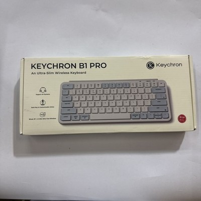Keychron B1 Pro Ultra Slim 2.4G Wireless Keyboard - for Windows & Mac G7
