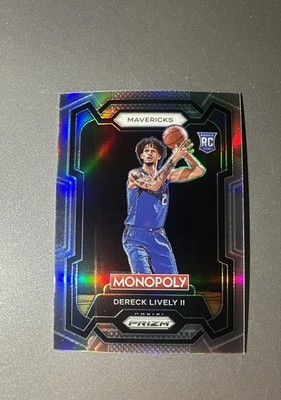 2023-24 Panini Prizm Monopoly - Dereck Lively #24 Silver Prizm (RC)