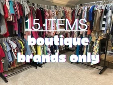 Wholesale High End Brands ONLY Bulk Resale Lot: 15 Items Children's Clothes