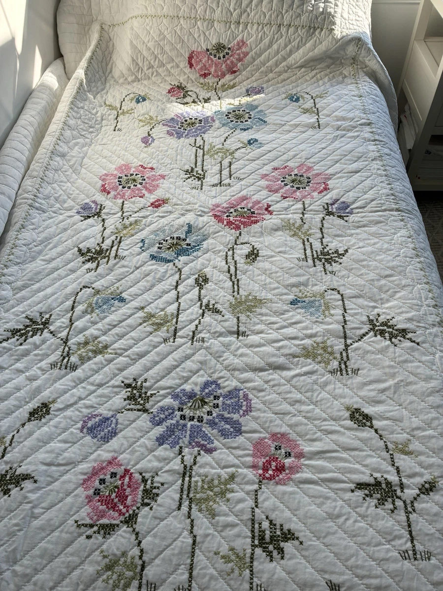 Embroidered Quilts for sale | eBay