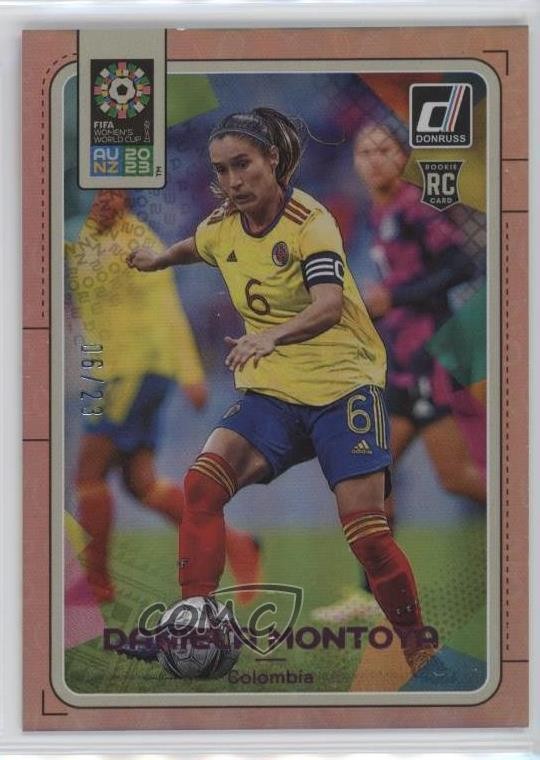 2023 Panini Donruss FIFA Women's World Cup Pink 6/23 Daniela Montoya #33 0ms6