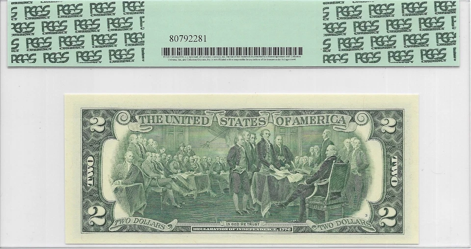 2009 $2 NEW YORK *  STAR * ⭐️. PCGS Very Choice NEW 64 PPQ. Only 128,000 Printed - Image 3 of 3