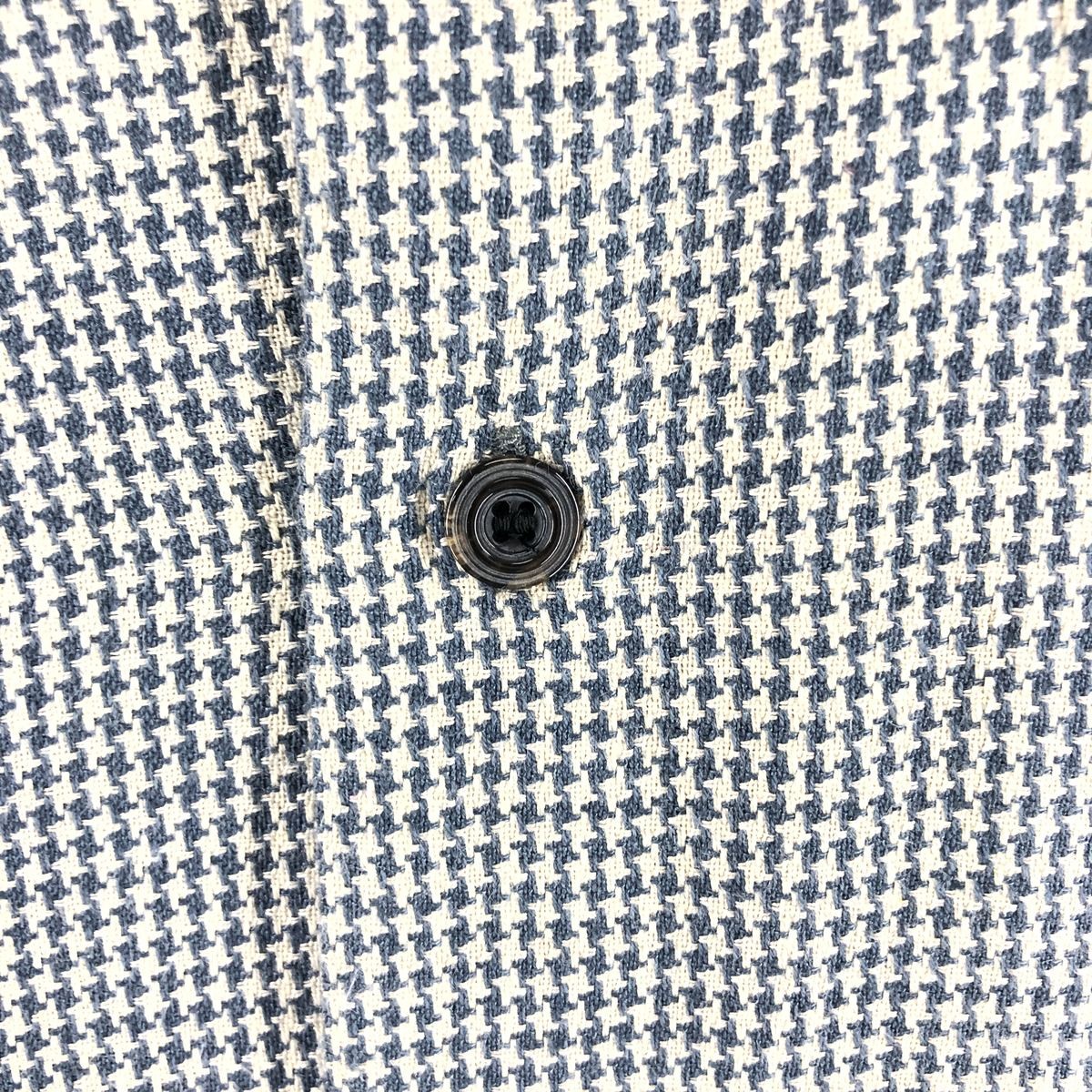 Used Mossimo Houndstooth Pattern Short Sleeve Cot… - image 4