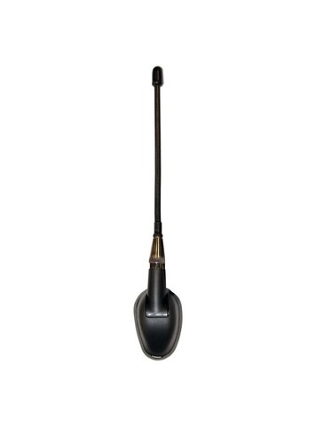 ASA Electronics Jensen Heavy Duty 6" Top/Side Mount Rubber Mast Antenna