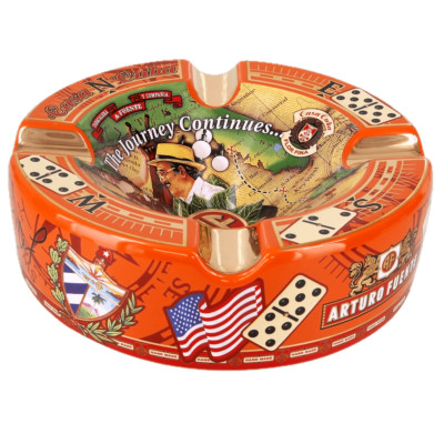 Arturo Fuente 8.75'' The Journey Continues... Ceramic Ashtray Casa Cuba X NIB NEW