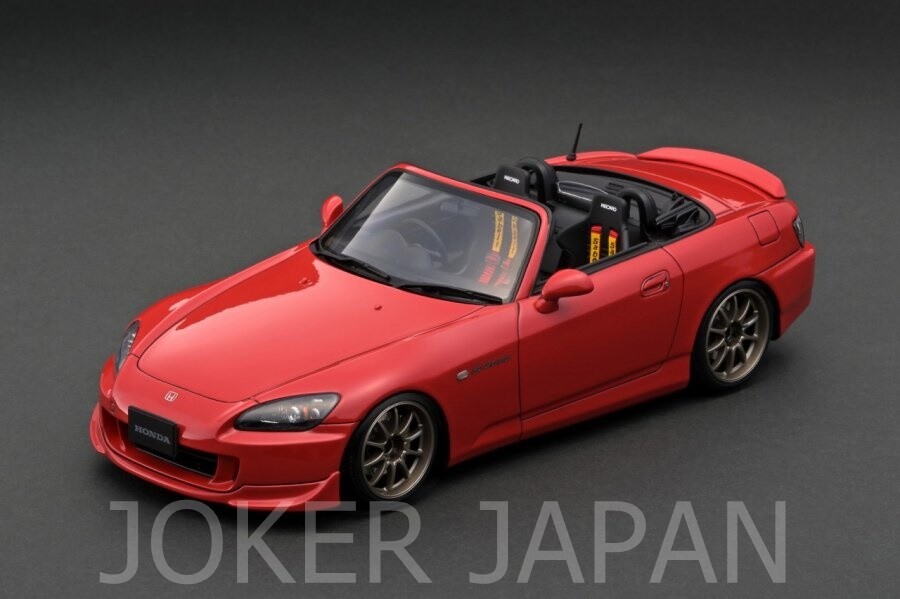 IG2587 1/18 Honda S2000 (AP2) Red イグニション