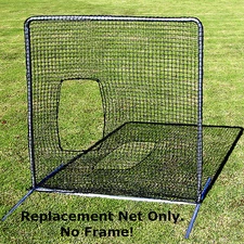 Softball Net 7' x 7' Heavy Duty Replacement Net #42 60-Ply Practice - No Frame