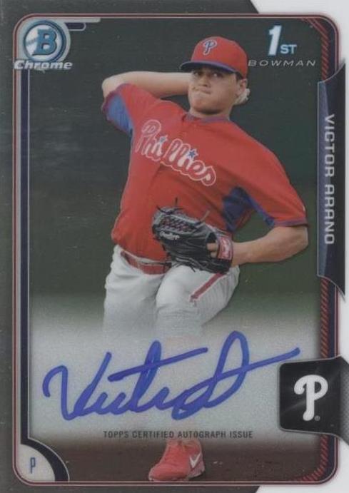 2015 Bowman Chrome - Victor Arano #BCAP-VA - 1 of 1