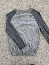 Cat  Jack Boys Grey pull over sweater Size M EUC