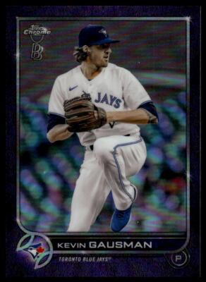 2022 Topps Chrome Ben Baller Edition Kevin Gausman #40 Purple Refractor /42 QTY
