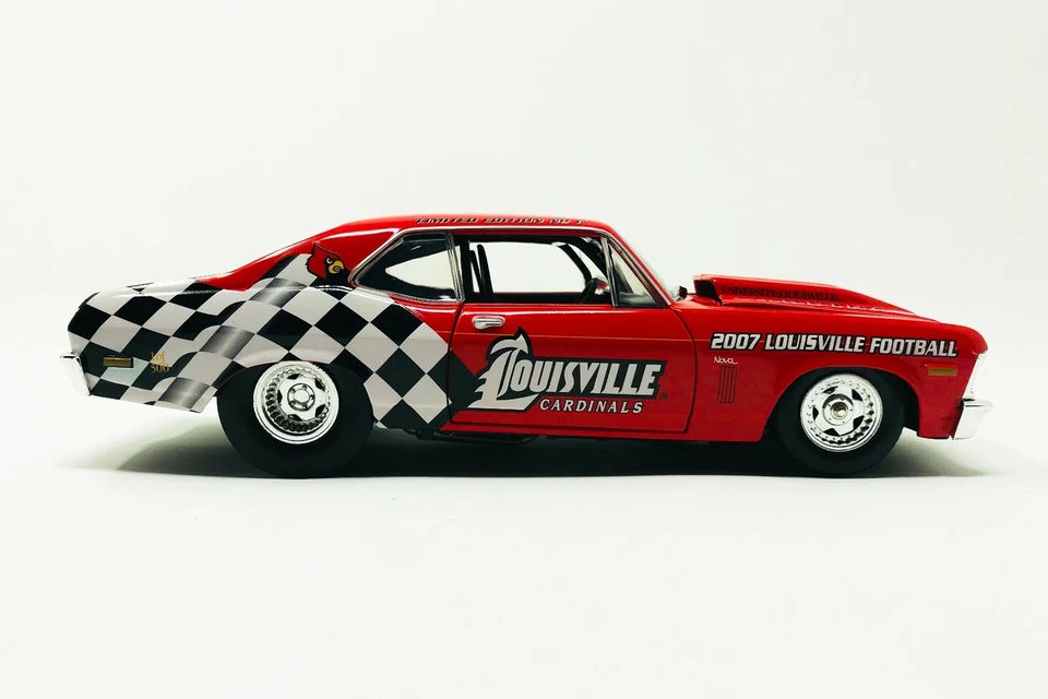 Louisville Cardinals 1970 Nova SS Diecast Limited Edition of 500 Football Series - Image 4 of 4
