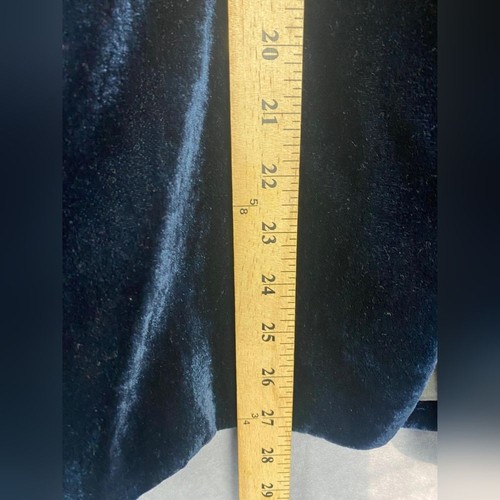 Banana Republic Women Velvet Navy Blue Office Career Blazer Size 10 - Picture 6 of 8
