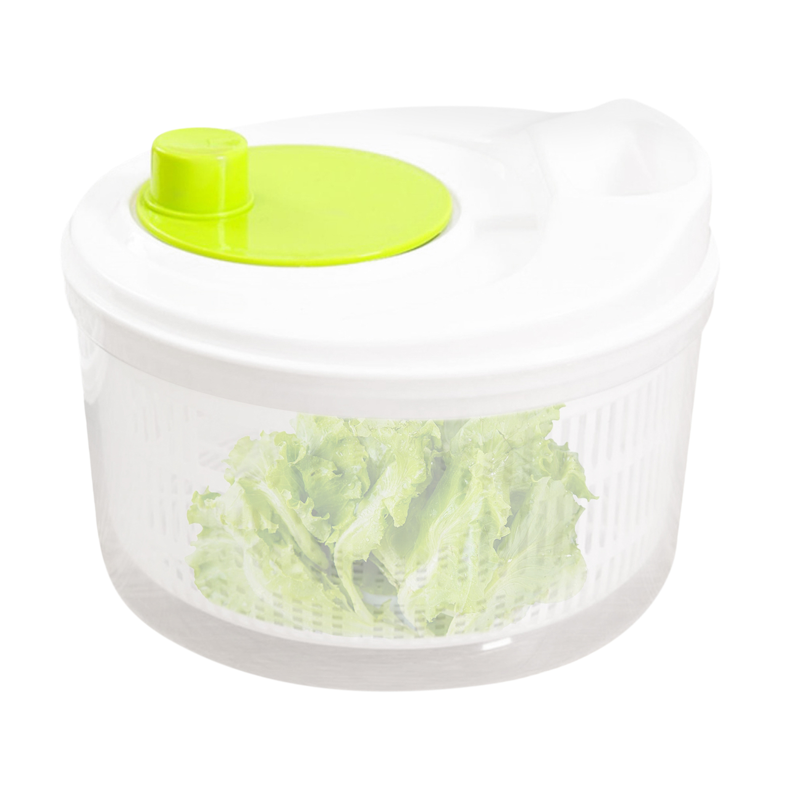 Salad Spinner 3L Wash Spin & Dry Salad Greens Easy Multi-Use Lettuce Spinner-image