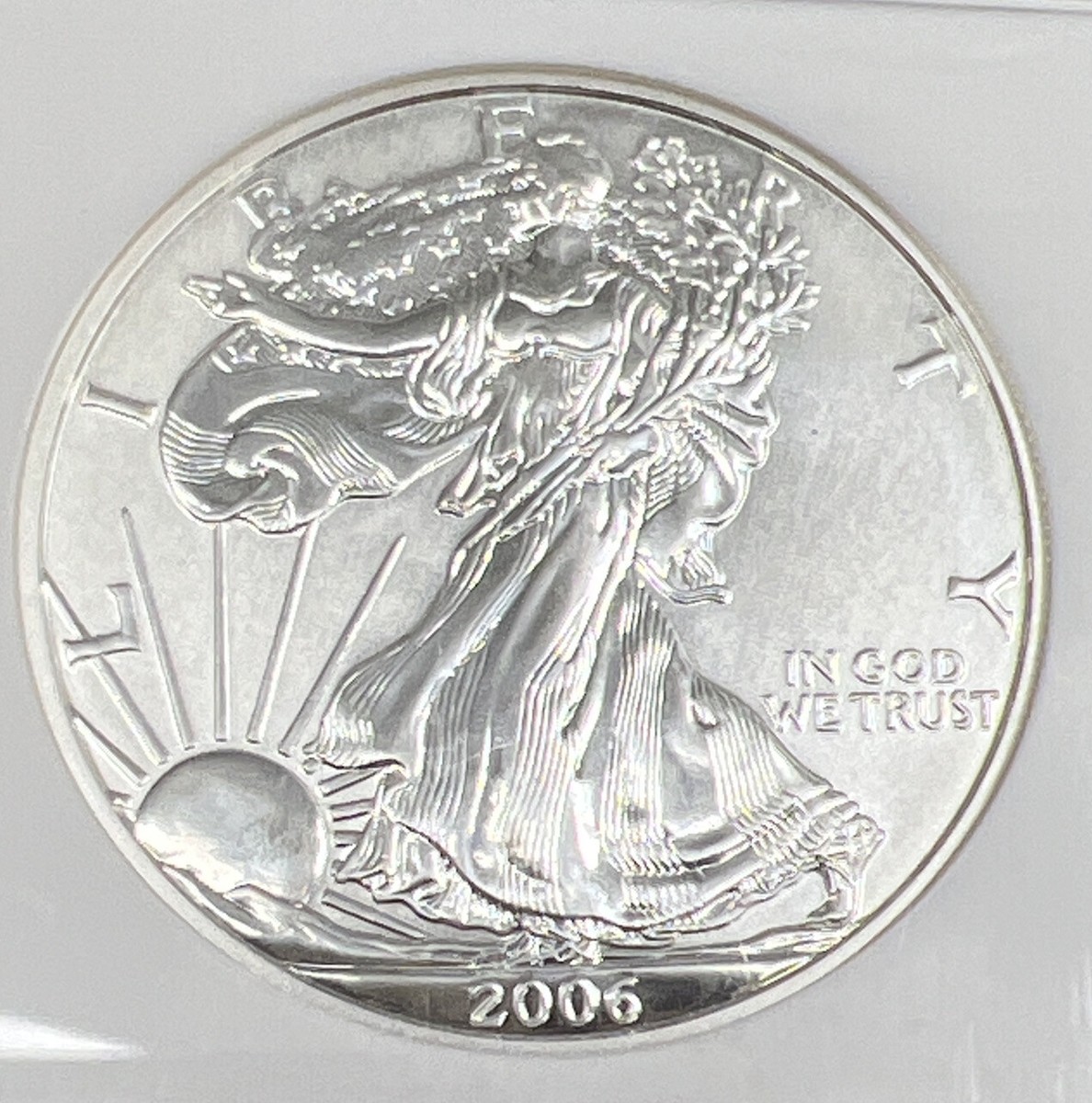 2006 P $1 1 oz Reverse Proof Silver American Eagle 20th