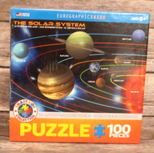 The SOLAR SYSTEM 100 Piece Smart Kids Collection Puzzle NEW SEALED