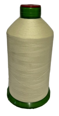 STARK GEBUNDENER NYLONFADEN 60ER JAHRE, 4500 MTR KOSTENLOSER VERSAND CREME COL 121 