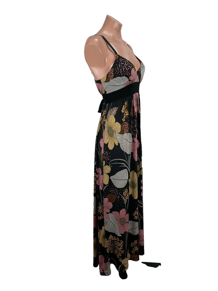 Vestido de hadas vintage Y2k Forever 21 XX1 paisley boho pequeño maxi floral Foto 4 de 4
