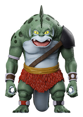 Figurine Thundercats Ultimates Super7 - Reptilian Warrior - NEUVE