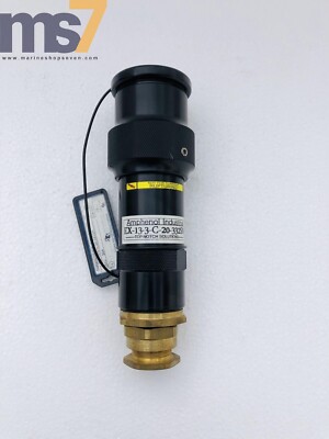 AMPHENOL INDUSTRIAL EX13-3-C-20-332SN EXPLOSION PROOF PLUG CONTROL 20 PIN #NEW