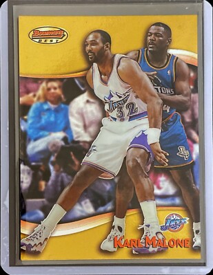 Karl Malone - 1999 Bowman's Best Basketball #80