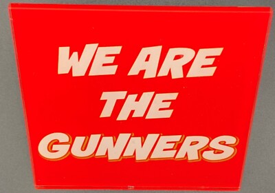 Glasuntersetzer - Wir sind die Gunners - perfekt für Arsenal Fans!