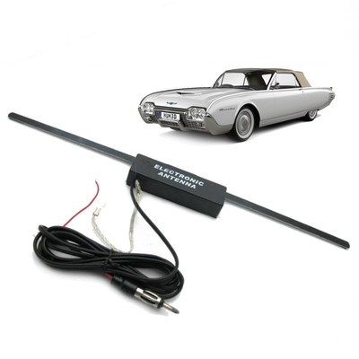 Car Stereo Hidden Power FM Radio Signal Antenna Fits 1955-2005 Thunderbird