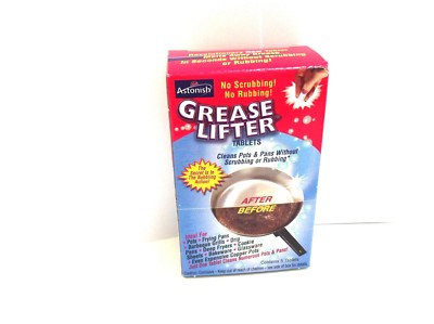 2 Packs of 5 Astonish Oven Cookware Cleaner Grease Lifter Tablets As Seen on TV
