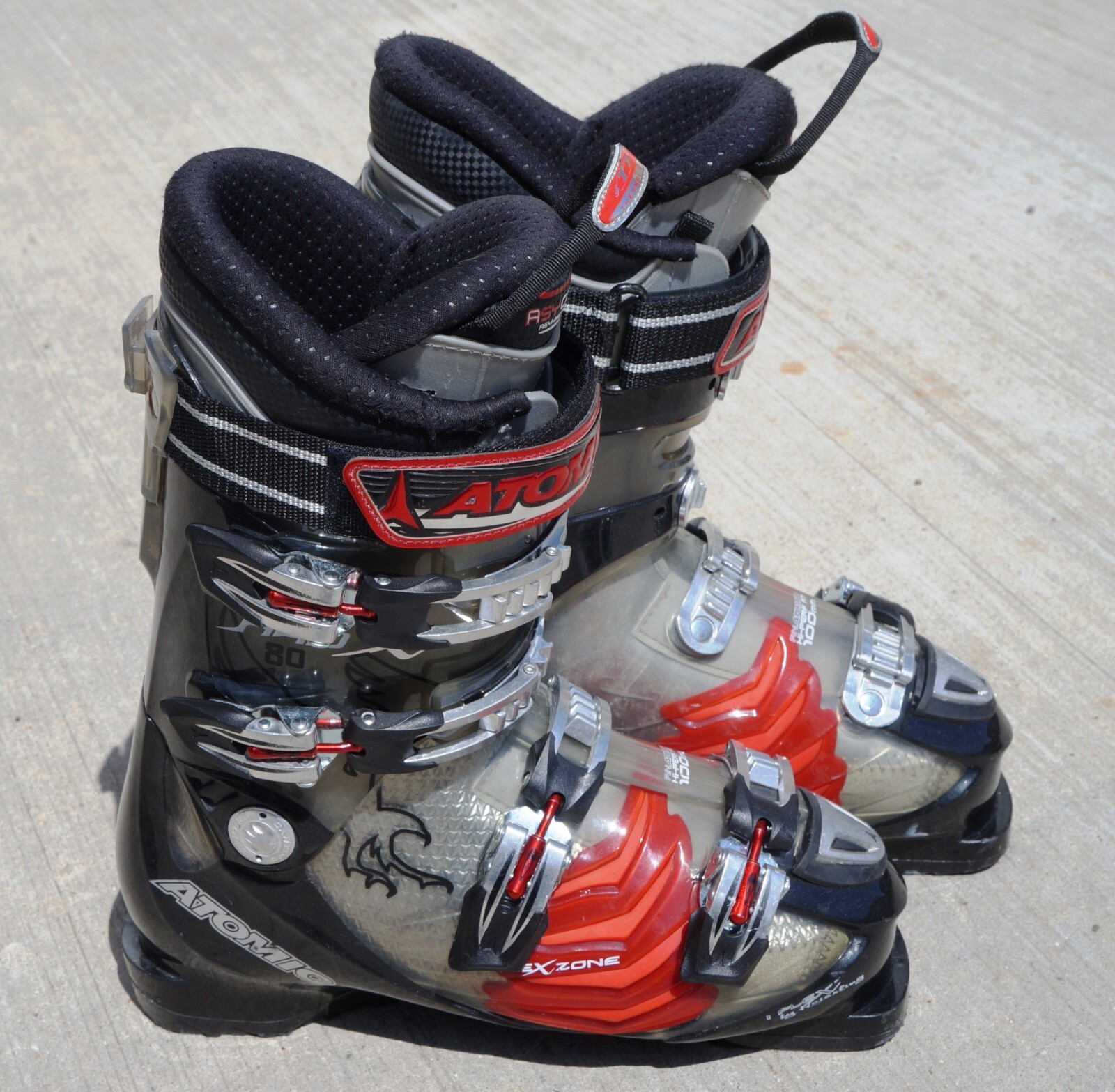 SALOMON ATOMIC HAWX 80 STIVALI DA SCI UOMO 27 27.5 9 9.5 CON RECCO!